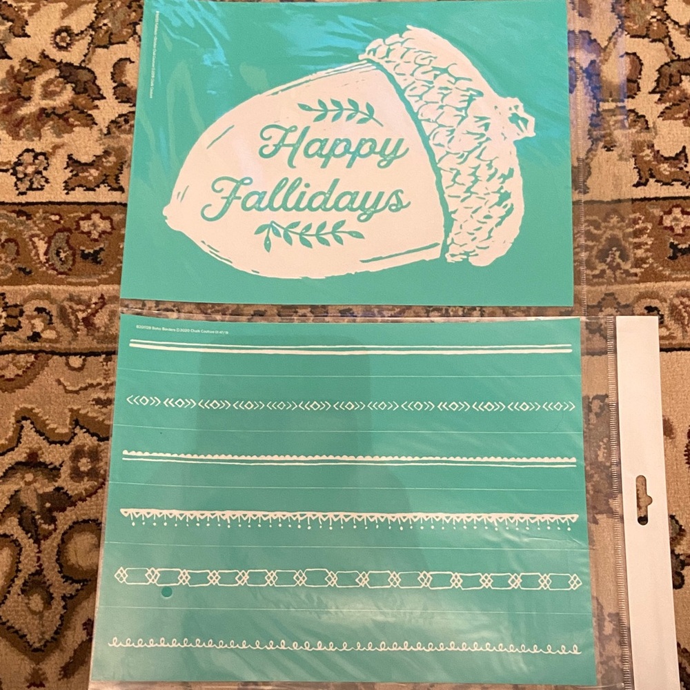 Chalk Couture Transfer Bundle - Fall and Borders